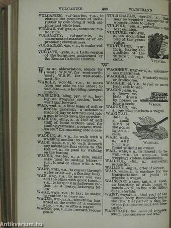 Webster's concise dictionary of the English Language