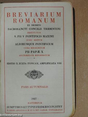 Breviarium romanum