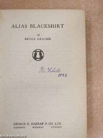 Alias Blackshirt