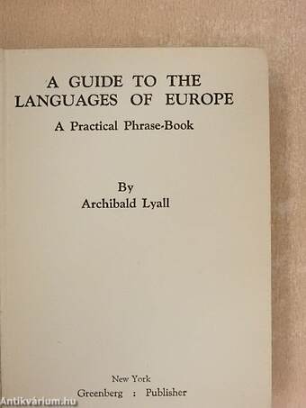 A guide to the languages of Europe