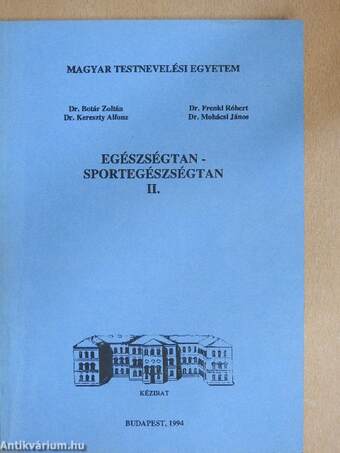 Egészségtan - sportegészségtan II.