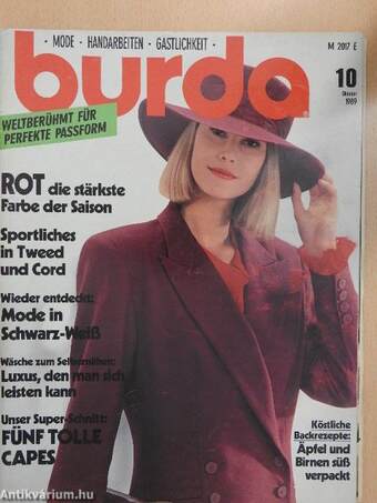 Burda Moden Oktober 1989