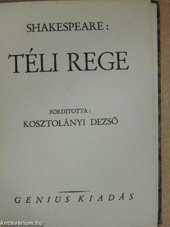 Téli rege