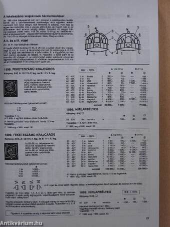 Magyar posta- és illetékbélyeg katalógus 1999