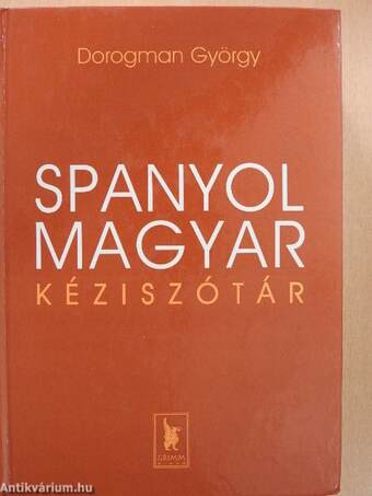 Spanyol-magyar kéziszótár