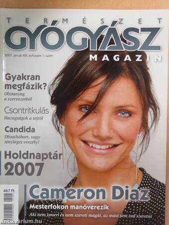 Természetgyógyász magazin 2007. (nem teljes évfolyam)