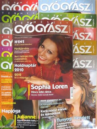 Természetgyógyász Magazin 2010. január-december