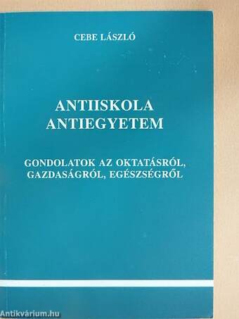 Antiiskola antiegyetem