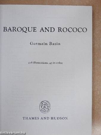 Baroque and rococo