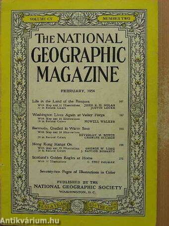 The National Geographic Magazine February 1954