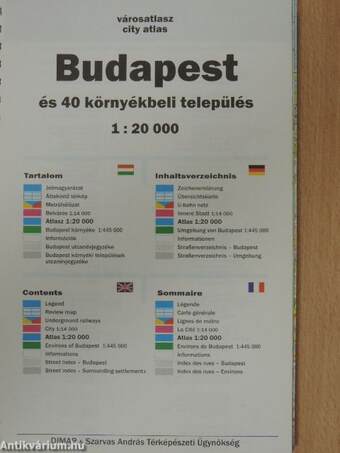 Budapest és 40 környékbeli település 