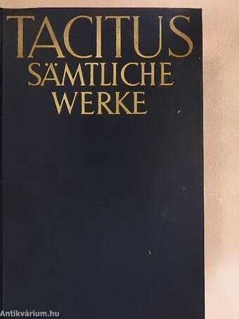 Cornelius Tacitus sämtliche werke
