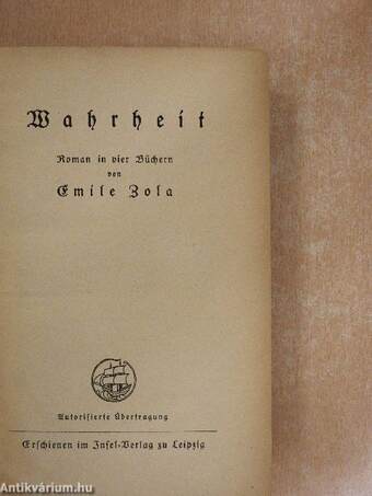 Wahrheit (gótbetűs)