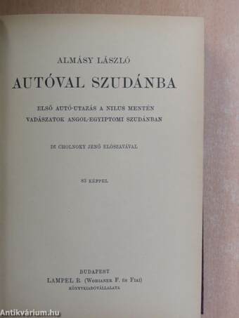 Autóval Szudánba