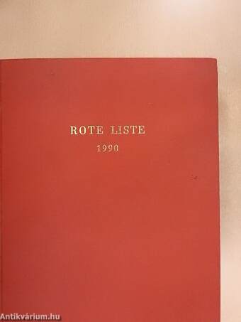 Rote Liste 1990