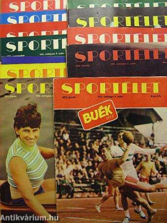 Sportélet 1972. január-december