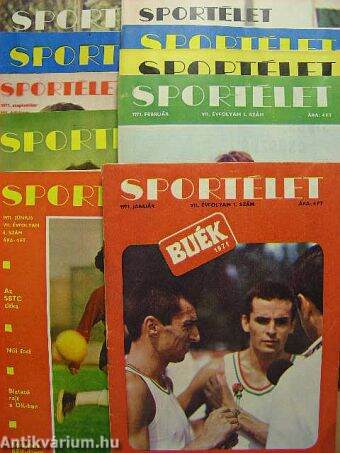 Sportélet 1970. (nem teljes évfolyam)