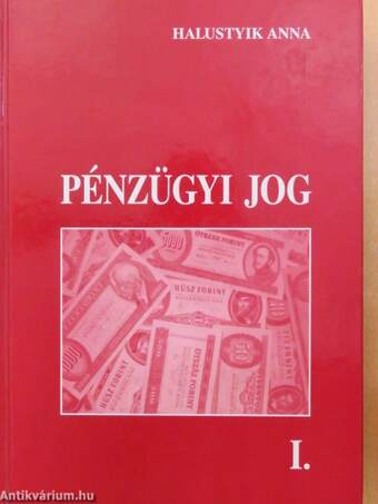 Pénzügyi jog I.