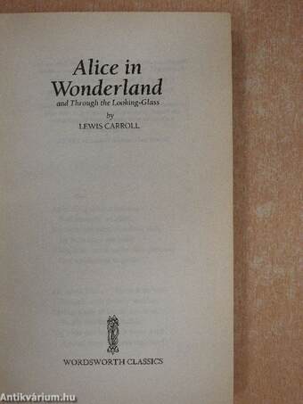 Alice in Wonderland