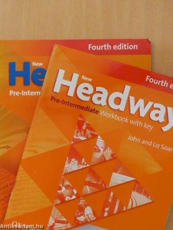 New Headway - Pre-Intermediate - Student's Book/Workbook with key - CD-vel és DVD-vel