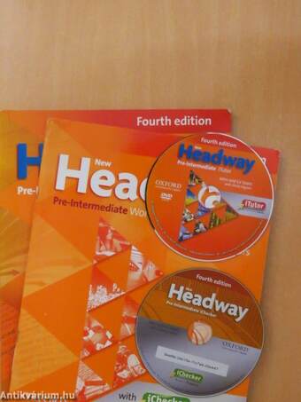 New Headway - Pre-Intermediate - Student's Book/Workbook with key - CD-vel és DVD-vel