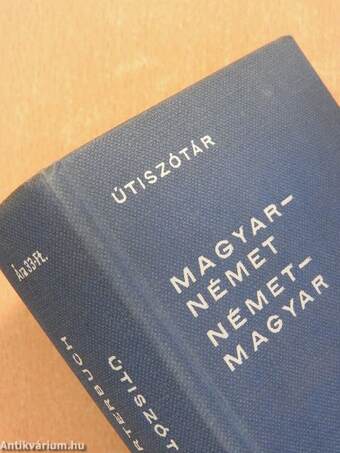 Magyar-német/német-magyar útiszótár