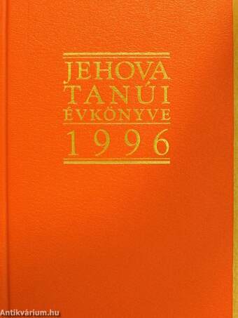 Jehova tanúi évkönyve 1996