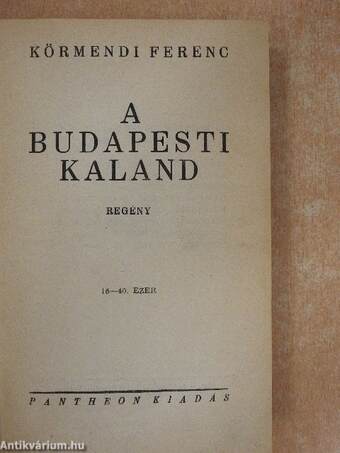 A budapesti kaland