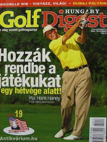Golf Digest Hungary 2005. december
