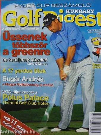 Golf Digest Hungary 2006. december