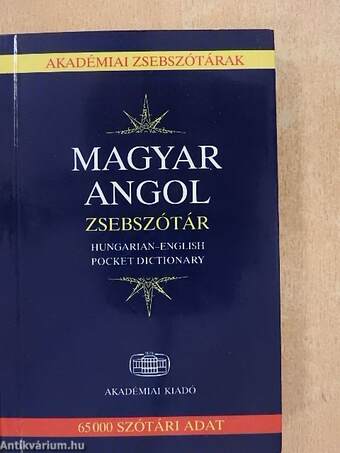 Magyar-angol zsebszótár