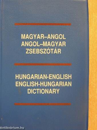 Magyar-angol/angol-magyar zsebszótár