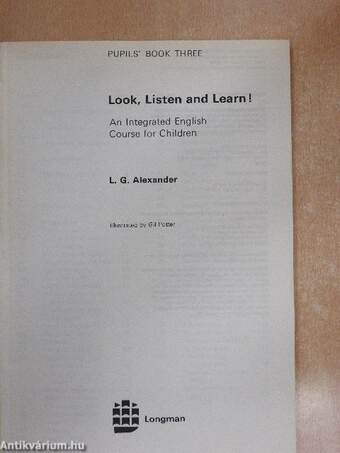 Look, Listen and Learn! - Pupils' Book 3