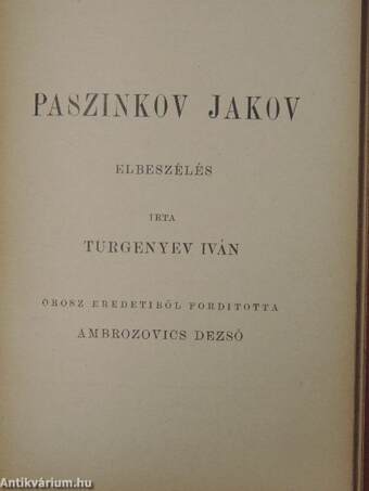 Zug/Paszinkov Jakov