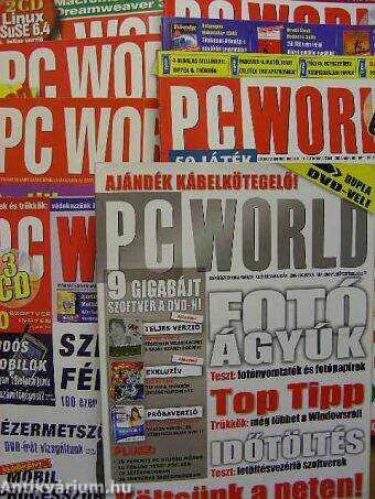 PC World 2000-2004. (vegyes számok, 8 db)
