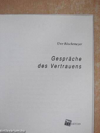 Gespräche des Vertrauens