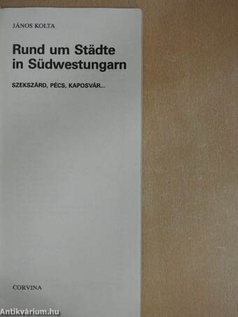 Rund um Städte in Südwestungarn