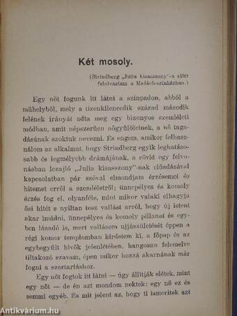 Álarcok/Két mosoly