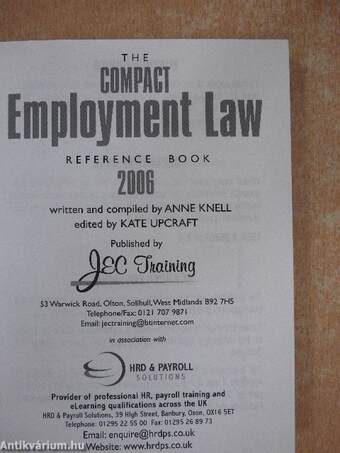 The Compact Employment Law