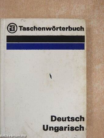 Taschenwörterbuch Deutsch-Ungarisch