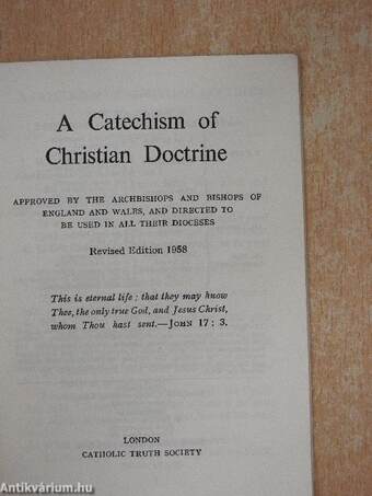 A Catechism of Christian Doctrine