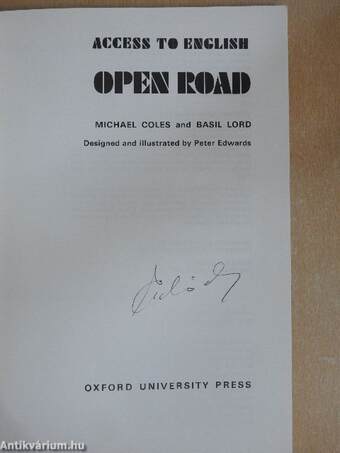 Open Road - Book