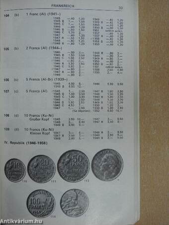 Münzenkatalog Europa ab 1945