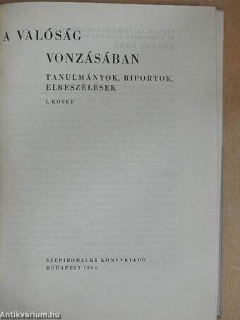 A valóság vonzásában I.