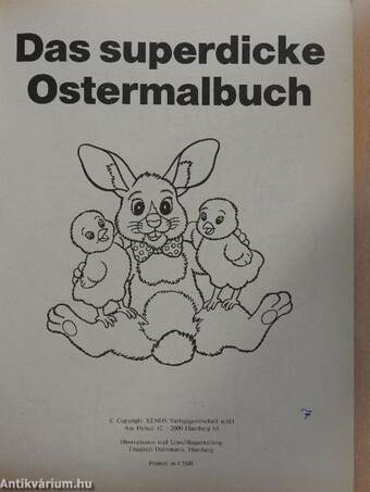 Das Superdicke Ostermalbuch