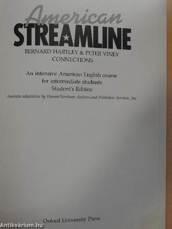 American Streamline - Connections - Student's Edition