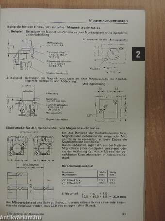 Siemens Bauteile der Fernsprechtechnik Datenbuch 1973