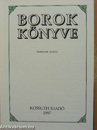 Borok könyve