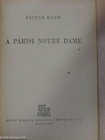 A párisi Notre Dame