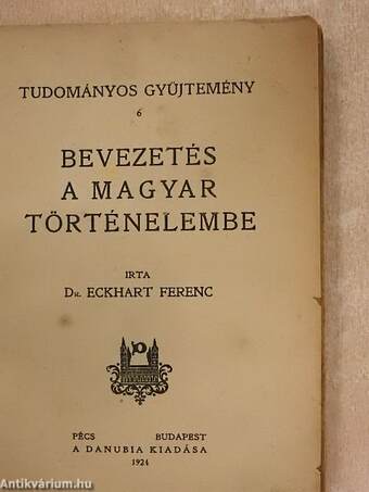 Bevezetés a magyar történelembe